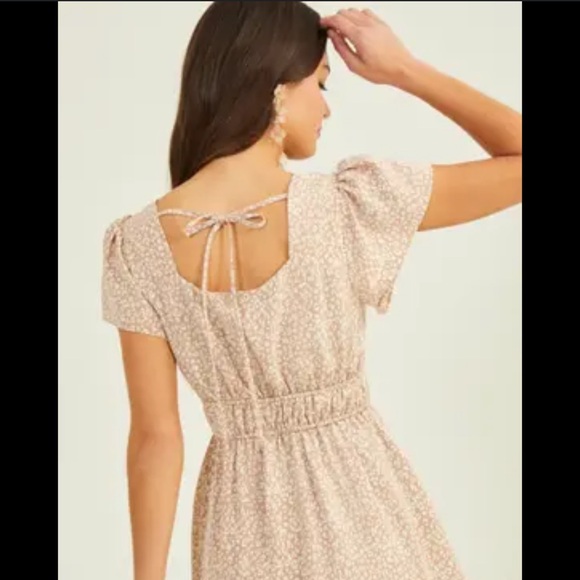 Altar'd State Wilde Leopard Mini Dress size medium - Picture 2 of 8